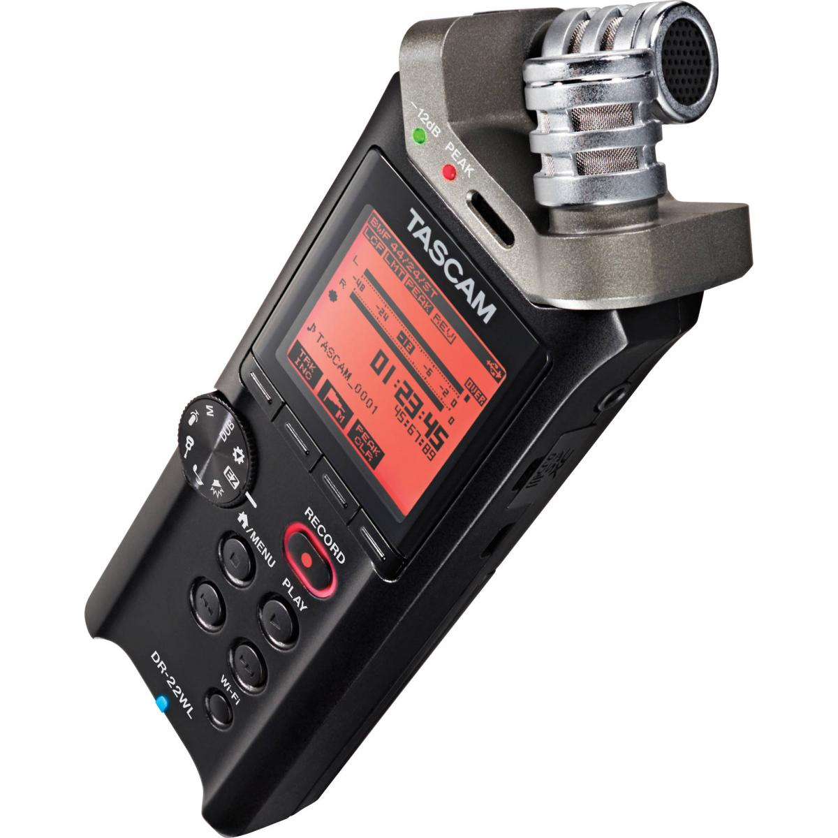 may ghi am tascam dr-22wl